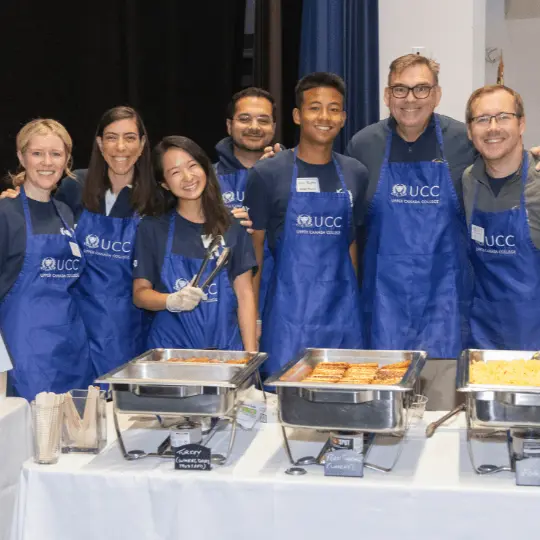 A-Day faculty, staff, alumni and students at New Family Breakfast