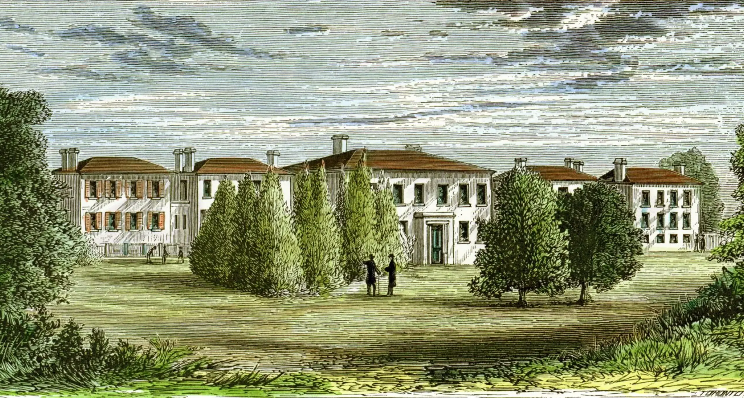 Historical Drawing of UCC Campus